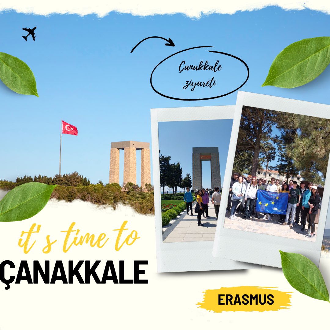 Erasmus+ 2022-1-DE08-KA120 SCH-000107558 kapsamında Almanya’dan gelen öğrencilerimiz 
Çanakkale ve GUHEM gezilerinde kültürlerarası iletisim becerilerini geliştirme imkanı elde etmişlerdir.
Grup çalışmalarına  katlarak takım halinde çalışma ve akran becerilerini geliştirdiler