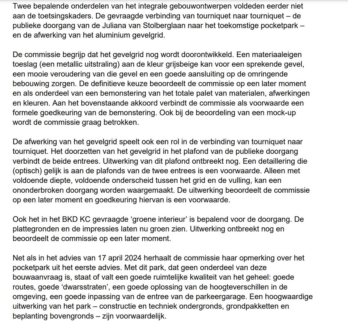Blijkbaar heeft de <a href="/ANWB/">anwb</a> haast met haar nieuwe hoofdkantoor. Welstandsadvies bevat wel heel veel voorwaarden en "beoordeel later momenten".