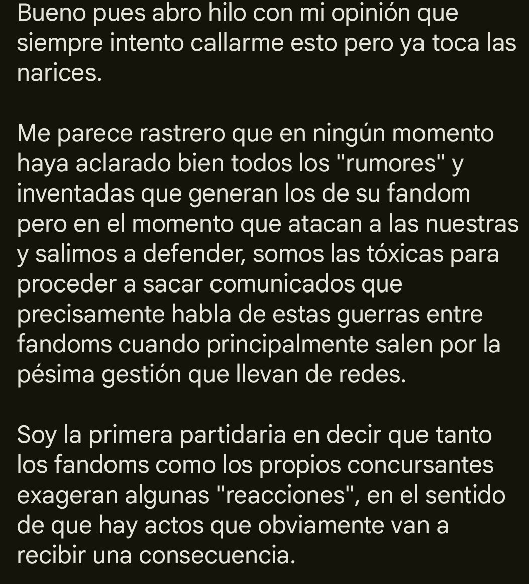 KeeksExiliada's tweet photo. Cierto fandom me tiró mi antigua cuenta main por este hilo que puse, lo vuelvo a poner porque:

1- en ningún momento falté al respeto

2- a mi no me van a callar por no aceptar una opinión que dice la verdad, y si se ofenden es por algo

+

#KiVi24MY #KiVint24MY https://t.co/pIXHyAdR0o