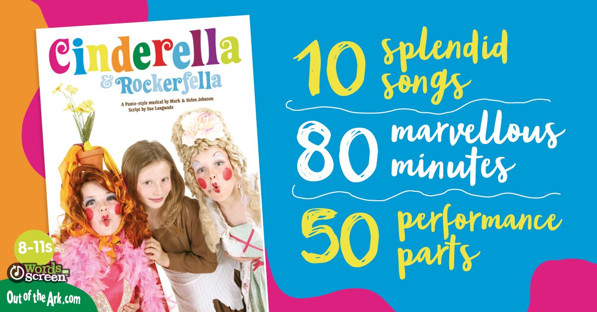 ⭐⭐⭐⭐⭐ 'The children loved it and so did the grown ups!' 💖 A brilliant review of the wonderful panto Cinderella & Rockerfella. ➡️ Age range: 8-11 years ➡️ Duration: 75 mins ➡️ Speaking Parts: 32 ➡️ No. of Songs: 10 Listen to the songs here: outoftheark.co.uk/cinderella-and…