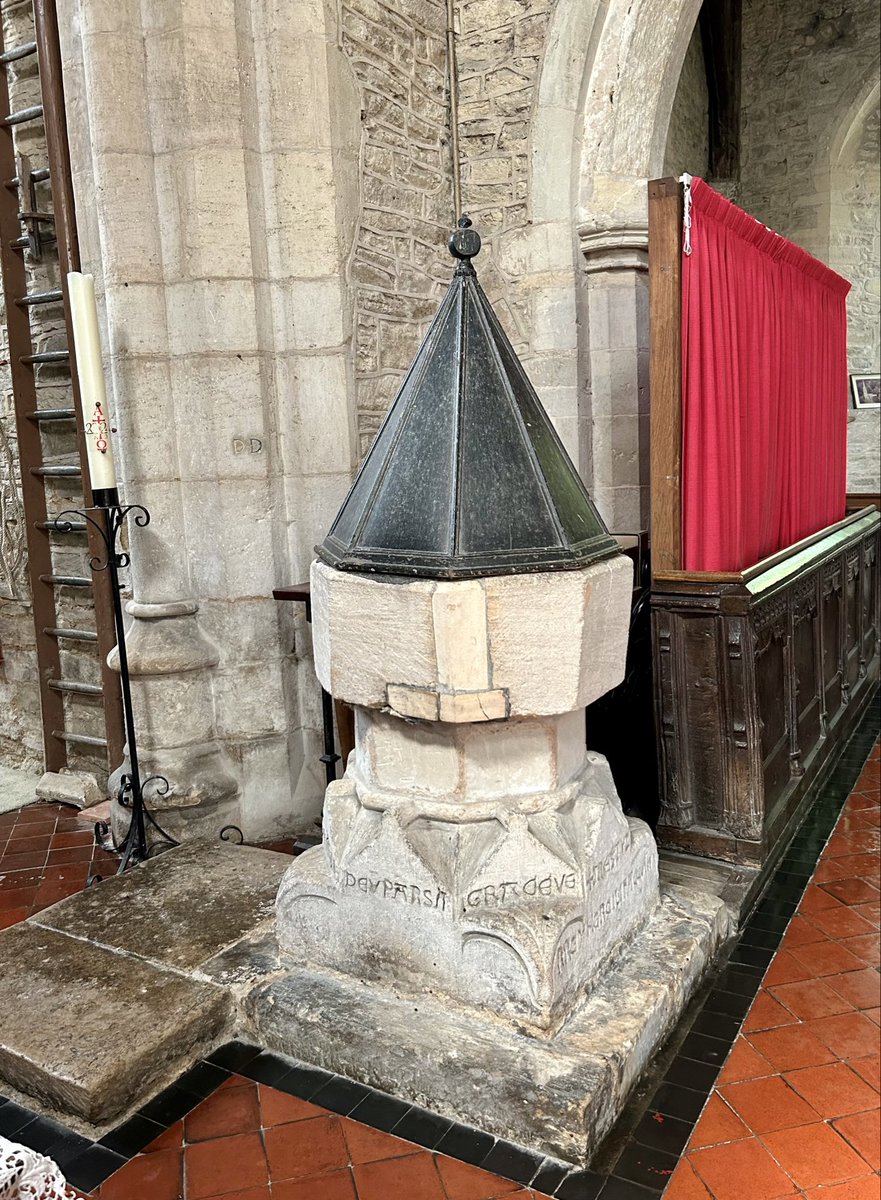 #FontsOnFriday St Mary’s, Keysoe, Beds