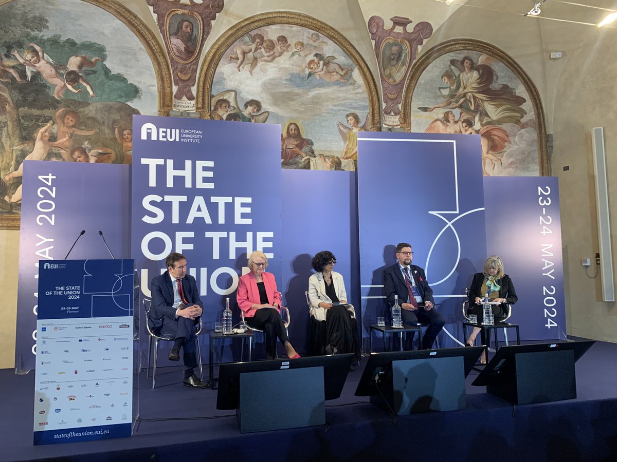 #SOU2024 Join online the talk of @szeptycki @MNiSW_GOV__PL in @EUI_EU 🇵🇱🇺🇦🇪🇺 Why Ukraine matters💙💛 Ukraine is a community of democracy and community of values and security of Europe