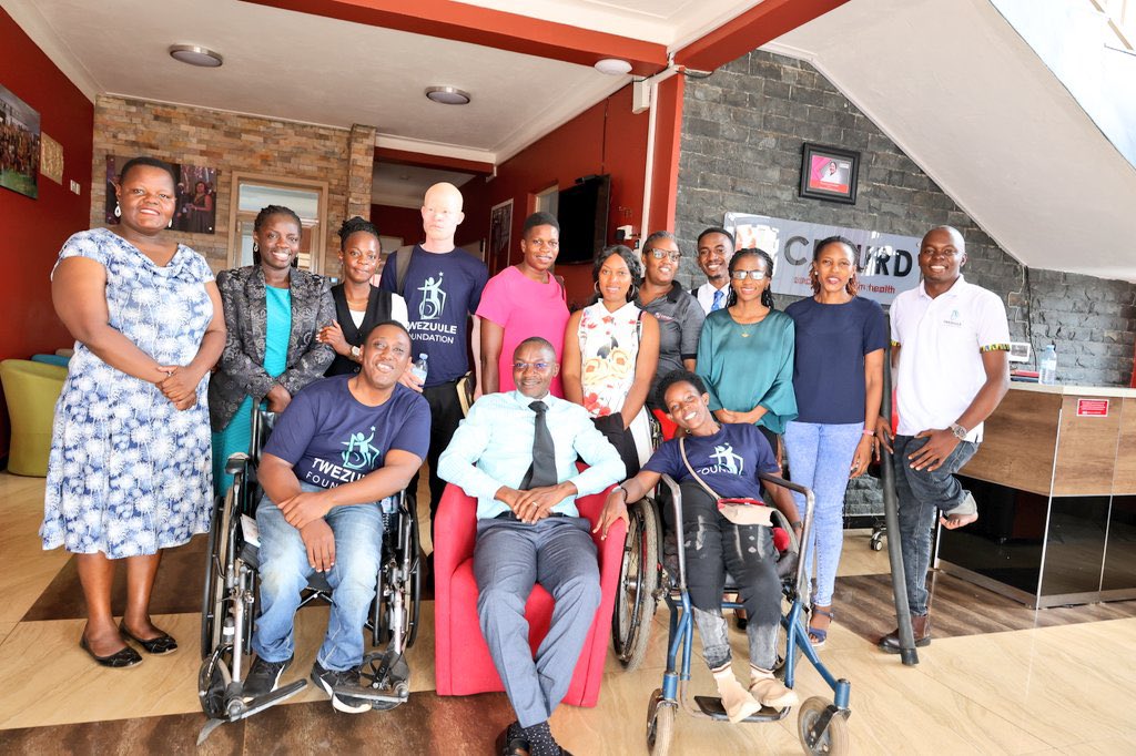 Yesterday we paid a courtesy visit to @cehurduganda where we had crucial conversations on inclusive social justice in health for PWDs,We are grateful for the insightful discussions and dedication to equity. Together, we can make a difference! #InclusiveSocialJustice #Twezuule