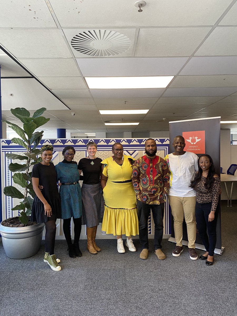 UJ_TRCTI's tweet photo. Celebrating Africa Day at TRCTI! We are proud to honour our rich heritage and diverse cultures. 
#HappyAfricaDay https://t.co/LrLEpy55ps