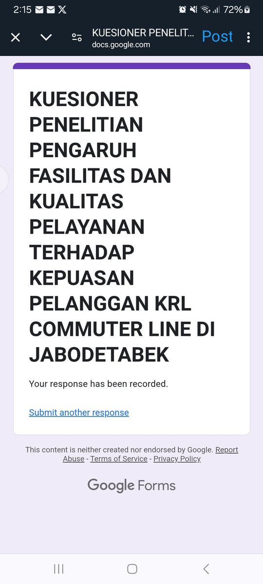 renjaune_'s tweet photo. @teyungkasep @collegemenfess Hihi sudah ku isi ya nder. Kalo kk ada di usia 20-39 tahun, boleh tolong isi kuesioner ku juga ga ya ka? https://t.co/fwk9FzNIr0

Hehe terima kasih! https://t.co/ELeEkBxfgj