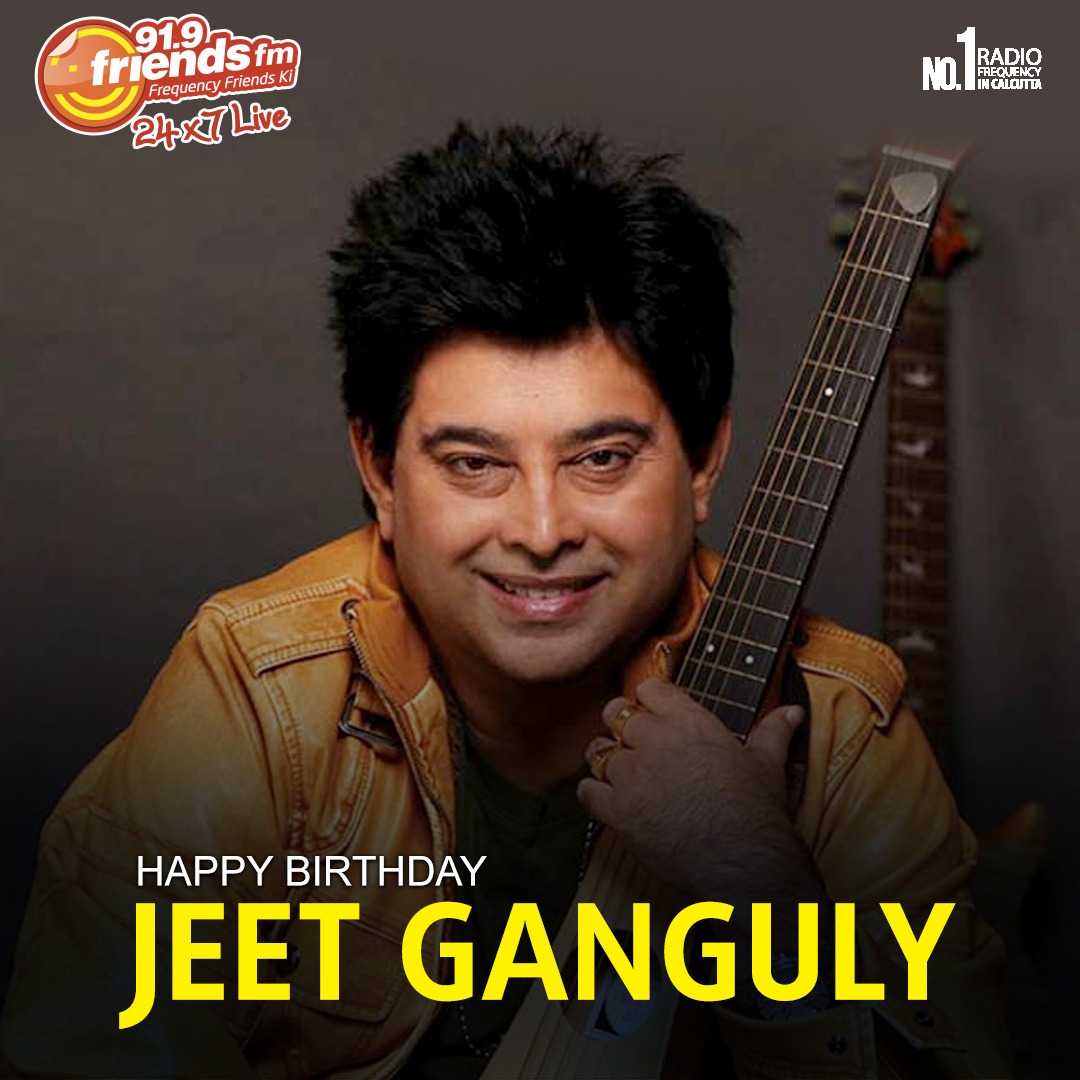 Happy Birthday, @jeetmusic ! May your day be as unforgettable as your 'Sun Le Zara' and as joyful as 'Muskurane'! 💖😍 #919FriendsFM #JeetGanguly #HappyBirthdayJeetGanguly #HBDJeetGanguly