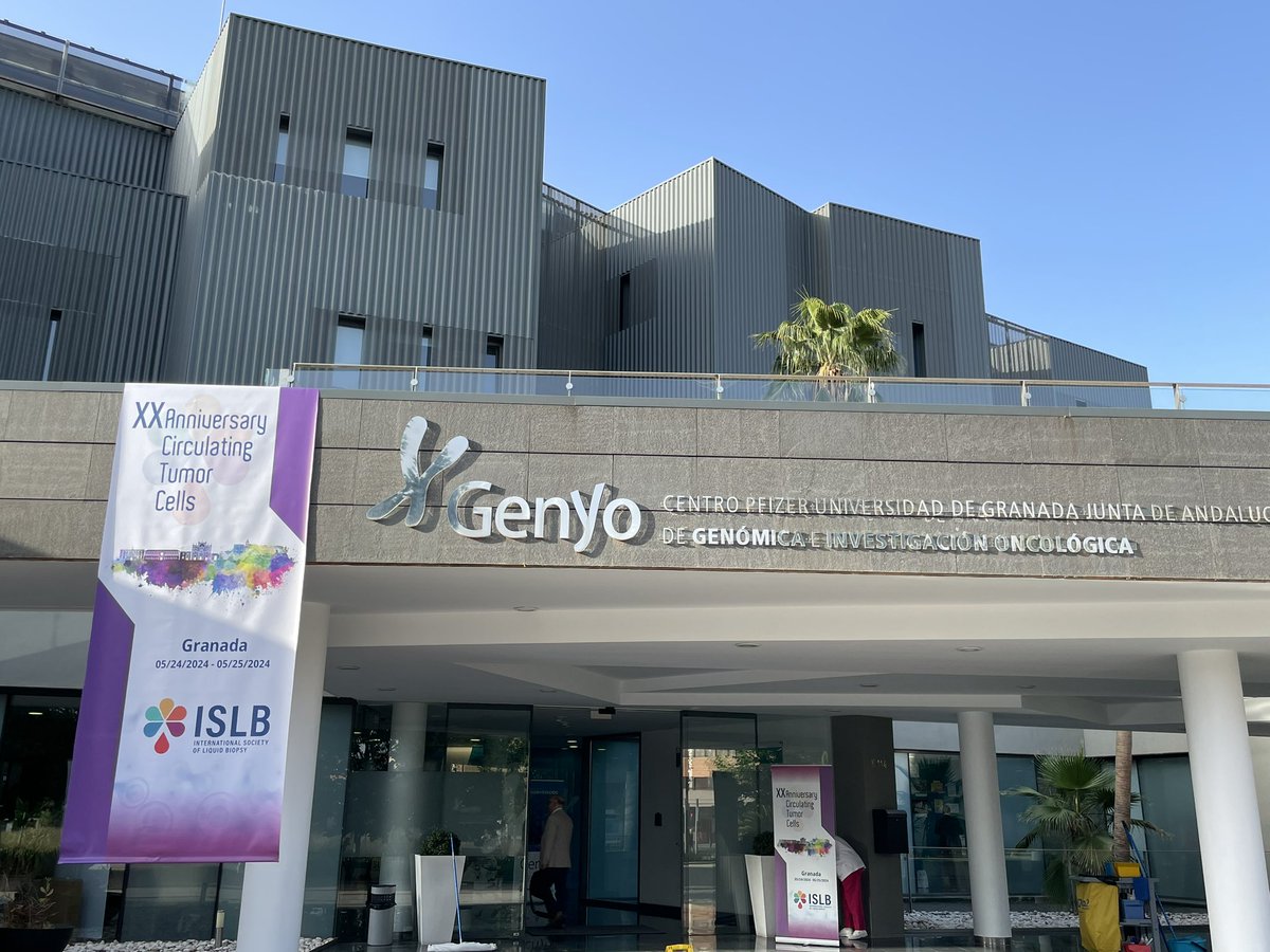 And here we are, in the amazing city of Granada, hosted in the Genyo center by @isliquidbiopsy to celebrate the #XXAnniversary of the first demonstration of the clinical validity of #CTC enumeration! Thanks to @MCristofanill and @MJOSESERRANO19 for your pioneering work!