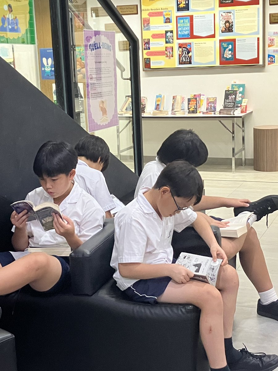 Bangkok Patana Library tweet media