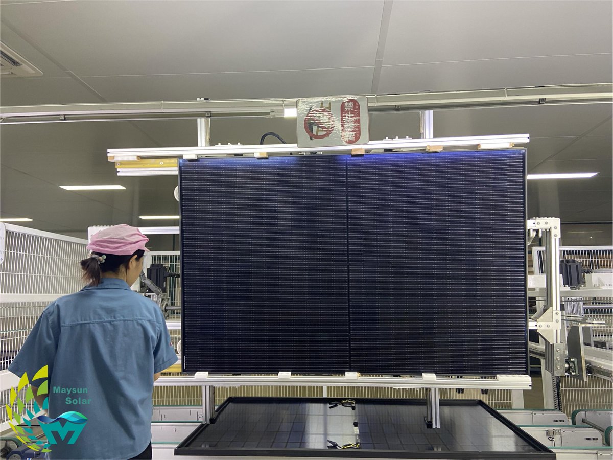 MaysunWindy's tweet photo. 440Wp-455Wp N-TOPCON SolarModul, 1762*1134*30mm, Bifacial Glas, vollschwarzes, 1m Kabel, 36Stuck/Palette, 44,6V, 10Ampere, passend für die meisten Solar-Wechselrichter-Marken. 30 Jahre Garantie.
Willkommen bei Kontakt: 
Maysun Solar: Frau Windy Lee
E: Windy@maysunsolar.eu https://t.co/s3fKBqme1h