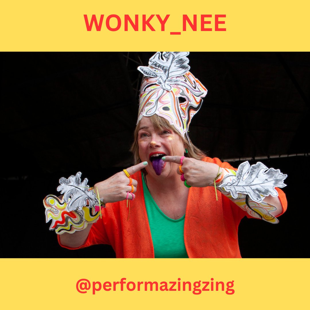 WONKY_NEE performed by Clare Carswell for the COU COU performance programme OLD TROUTS at the Silk Mill Frome July 23  #performanceart #womenartists @performazingzing <a href="/SilkMillStudios/">Silk Mill</a>