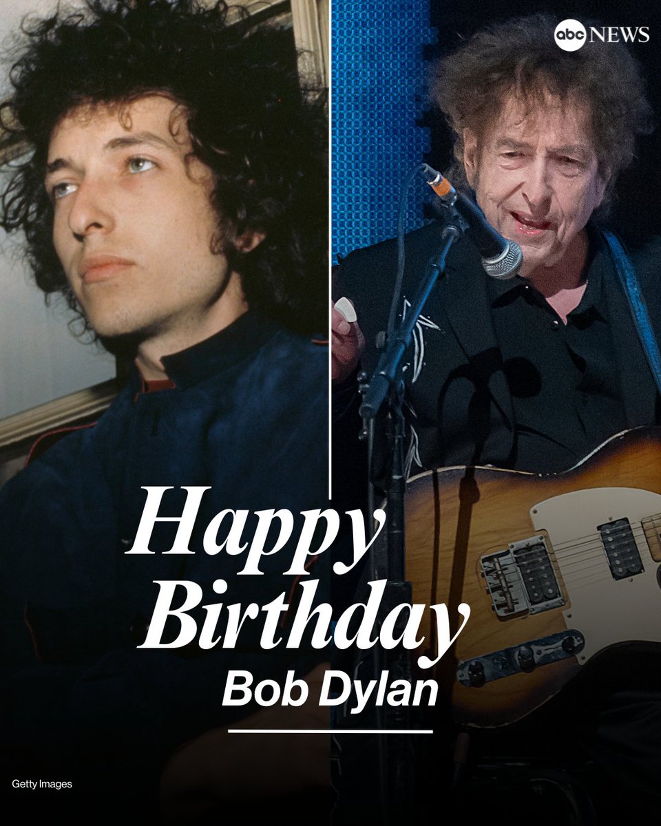 HAPPY BOBDAY: Singer Bob Dylan is 83 today. trib.al/GLSOHvH