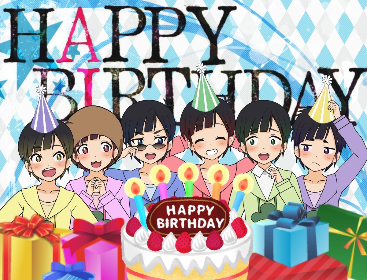 siho505's tweet photo. #みんなの着せ替え
#松野家6つ子生誕祭2024
❤️💙💚💜💛🩷

六つ子ちゃんお誕生日おめでと～！！
去年は全然何も出来なかったから今年はどうにか……！！
4期まってるからね！！！🙏🥹 https://t.co/WJHDcJQOKR