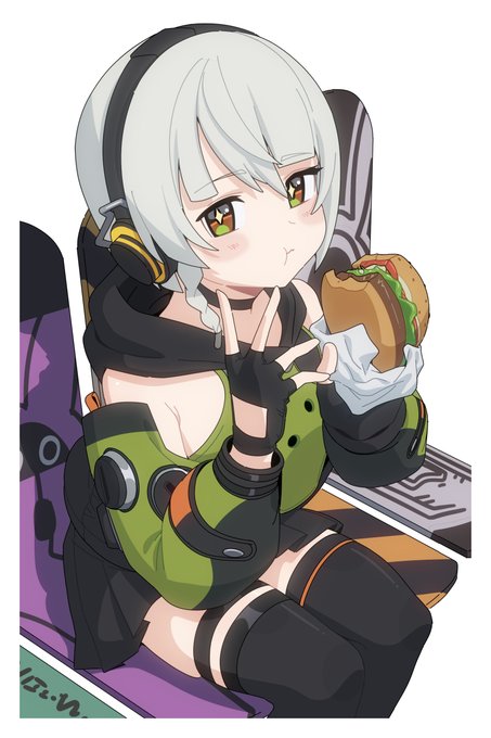 「赤面 ハンバーガー」のTwitter画像/イラスト(新着)