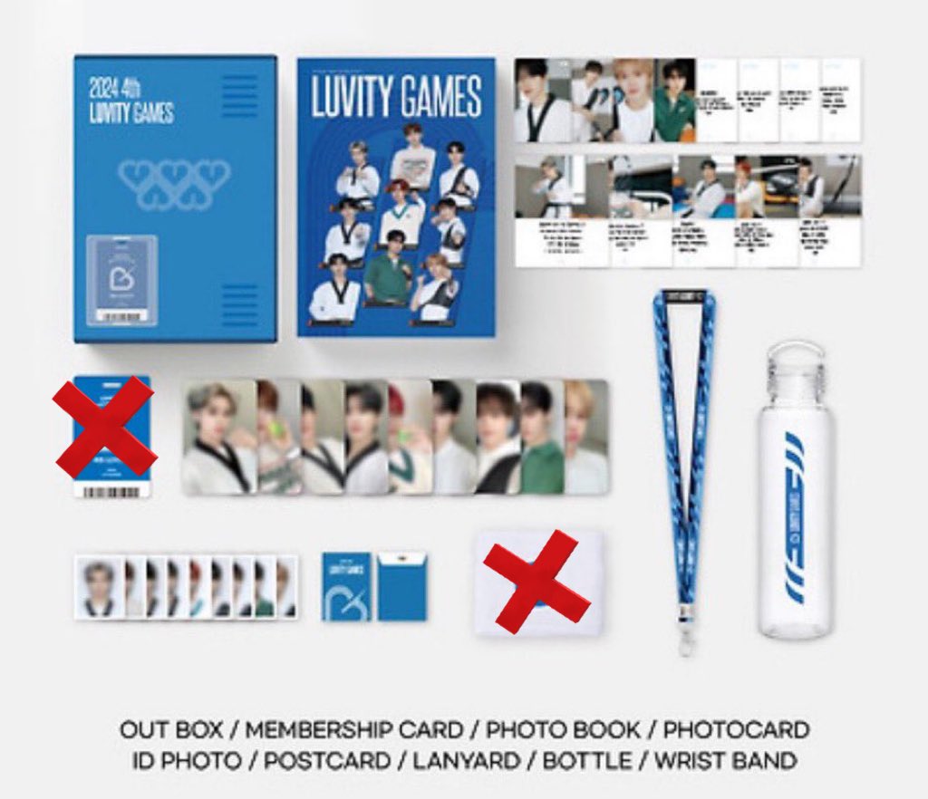 크래비티 러비티 4기 키트 양도

반택포 0.9

아이디 카드,아대 제외 키트 전구성

크래비티 러비티 4기 키트 세림 앨런 정모 우빈 원진 민 희 형준 태영 성민 포카 특전 양도 분철 2024