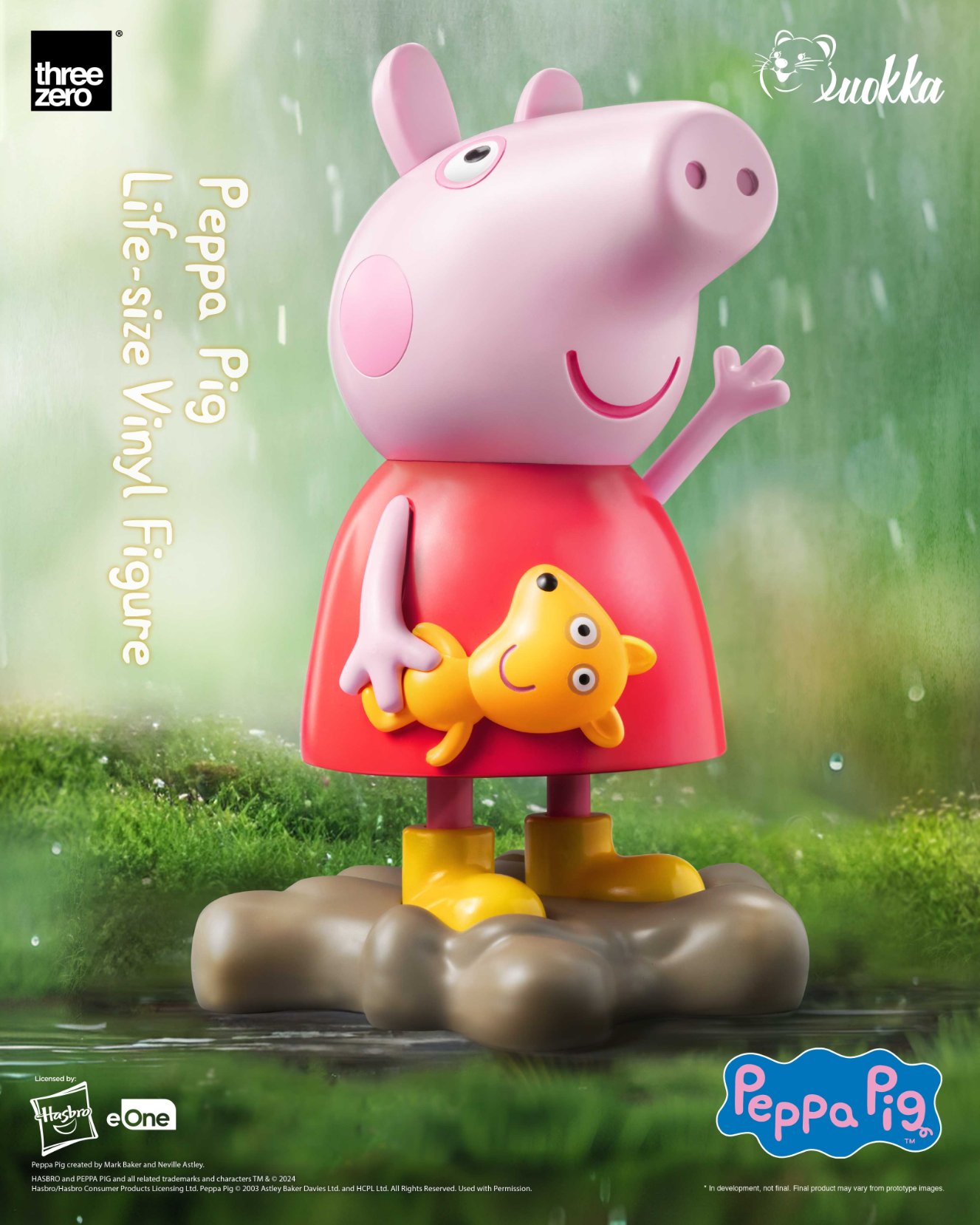 Peppa pig talking dress up peppa large figure hotsell