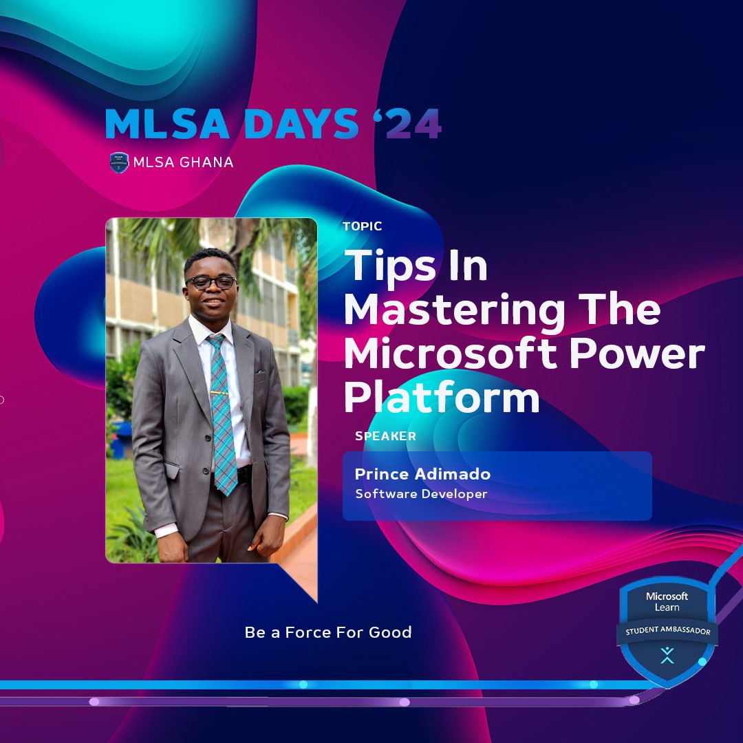 Are you ready to revolutionize your workflow and unlock the full potential of the Microsoft Power Platform? Join us on June 6th, 2024, for an exclusive session featuring software developer, Prince Adimado, as he shares insights on mastering this game-changing power platform.
