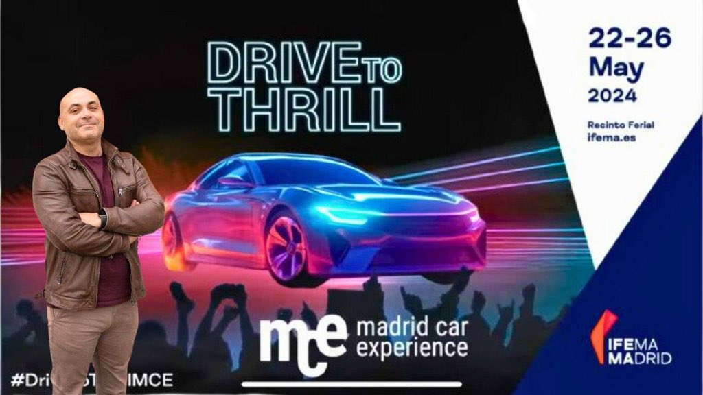 JFCalero's tweet photo. ¡Buenos días! Hoy viernes 24 de mayo a las 12h estaré en IFEMA, en el Madrid Car EXPERIENCE dando una charla con el CEO de Carwow Spain, Eduardo Torres. 12h en el pabellón 3. ¿Te vienes? https://t.co/6f0hSYlpEI