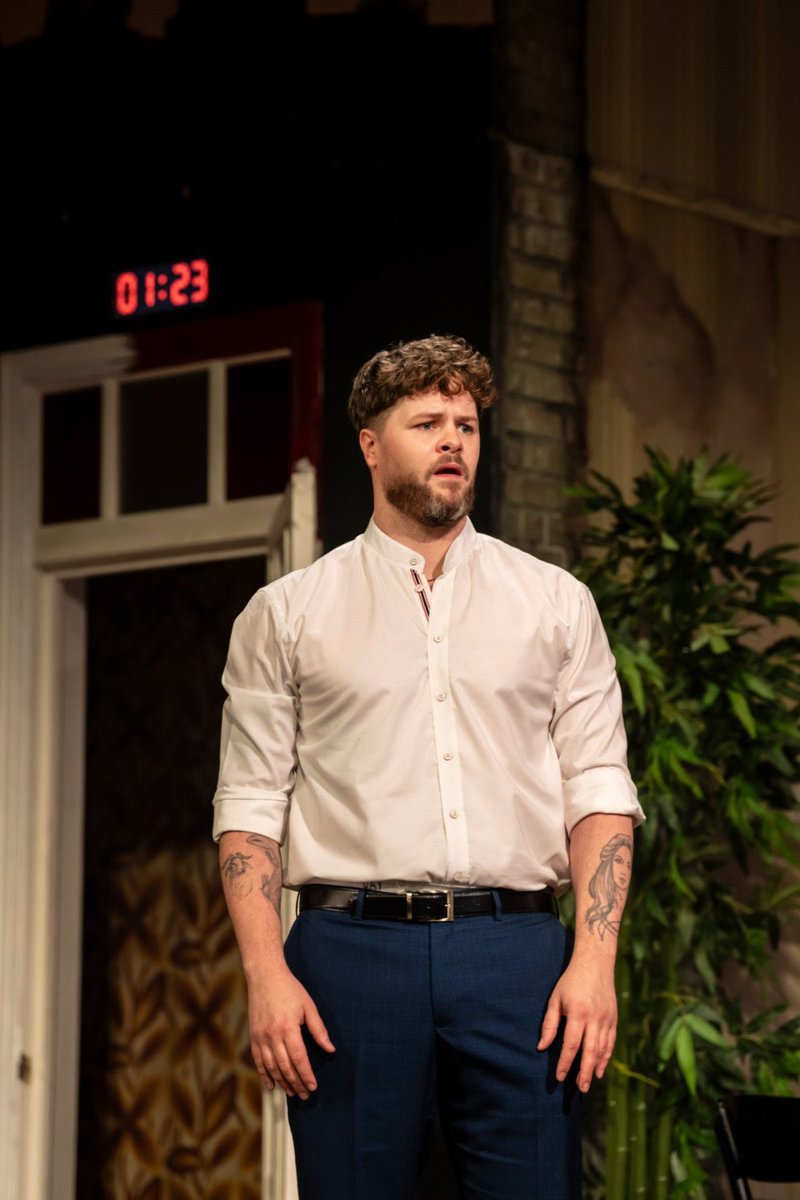 Love a good ghost story? @JayMcGuiness is coming to @The_Lowry next month in @222aghoststory. Jay’s been chatting to @LeeBlakeman at Breakfast about how much he’s enjoying being in this supernatural thriller. Photo: Johan Perrson.