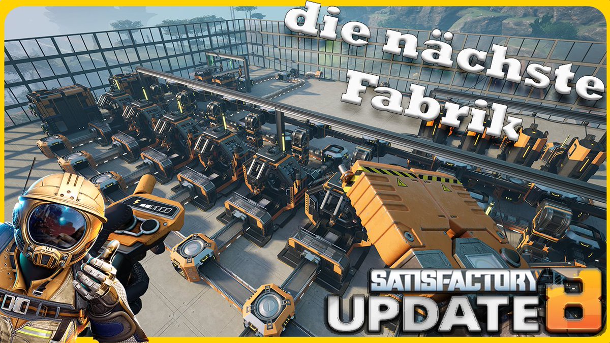 Wir bauen den Planeten voll, FICSIT Inc. will es so!

die Aluminium Fabrik steht 🦺 - Satisfactory #033
youtu.be/CtIZa7ydPHM

#satisfactory #smallyoutuber #youtube #GermanMediaRT #CreaVative_Net
#Gameplay #Deutsch #Letsplay #coffeestain