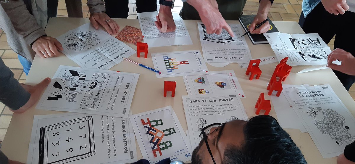 Canope_DTCVL's tweet image. 🔍🏃‍♂️ Hier, l'atelier @Canope_45 a participé à la journée pédagogique des référents périscolaires de la @VilledOrleans en animant plusieurs ateliers sur "L'#escapegame : une activité collaborative".
🙏 Merci à tous les participants 
#collectivité #Collter #pedagogie #collaboration