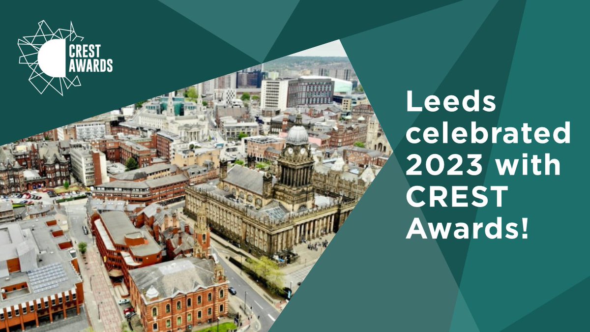 In 2023, the city of Leeds hosted LEEDS 2023! Engaging young people and exploring the value of education was a key part of the celebration, so LEEDS 2023 developed accredited #CRESTAwards in partnership with Smeaton300🧑‍🔬 Read all about it here: britishscienceassociation.org/blog/leeds-cel…