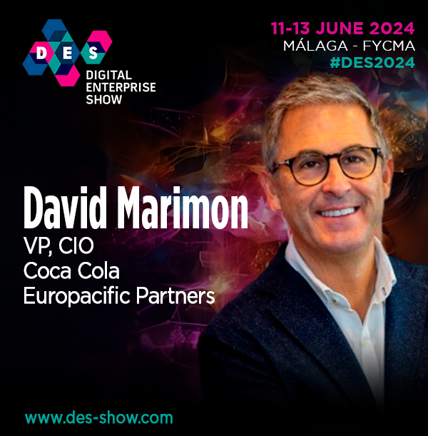 💥We are pleased to announce that David Marimon, VP, CIO of <a href="/CocaCola_es/">Coca-Cola España</a>  will be joining us as a distinguished speaker at #DES2024!

We look forward to seeing you at #DES2024!

👉des-show.com/visit/tickets-…