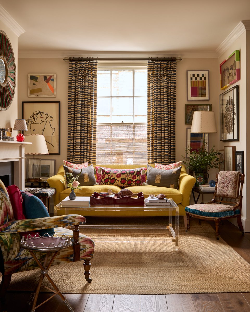 'When it comes to combining fabrics the main piece of advice I can give is always to mix, don’t match.' Designers on their favourite fabric combinations and how to do it best: trib.al/X5HGnf9