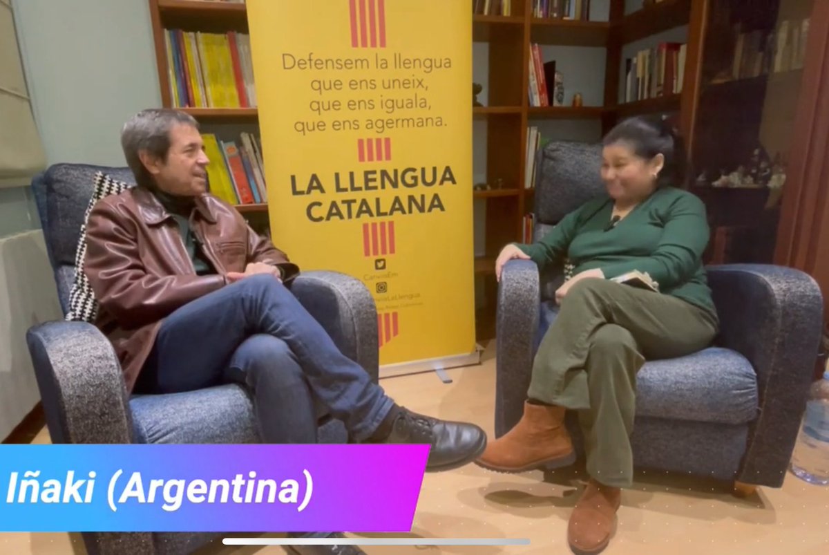 Iñaki  (Argentina) , gràcies per formar part del llibre de “No em canviïs la llengua”! 

youtu.be/jGhnvVR0SeM?si… via <a href="/YouTube/">YouTube</a>

#NoEmCanviïsLaLlengua
