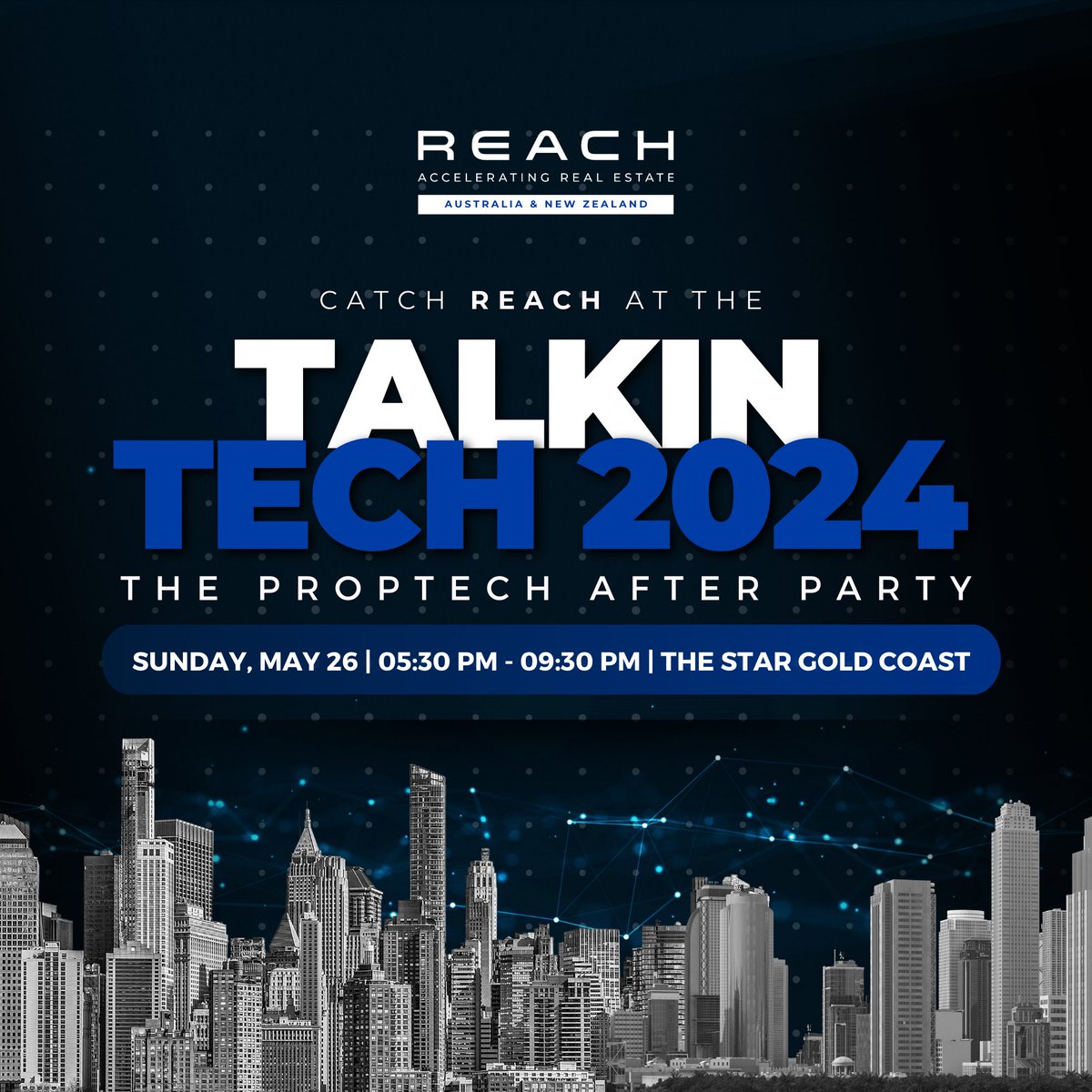 wearereachanz's tweet image. Catch us at the Talkin Tech 2024 this Sunday! 🥂🏙️

Whether you&apos;ve been part of the excitement before or are eager to experience it for the first time, this year&apos;s event promises to be bigger, better, and more polished than ever.

#PropTech2024 #NetworkingEvent #REACHnewheights
