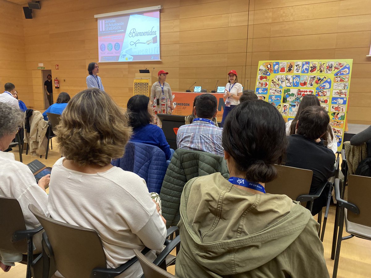 gastroprimaria's tweet photo. Estamos en el Juego de la Oca de los GT @gastroprimaria @GTNefroUro @GTEcoSemergen en las #JornadasActualizacion2024 @SEMERGENap https://t.co/qm7gFIgY31