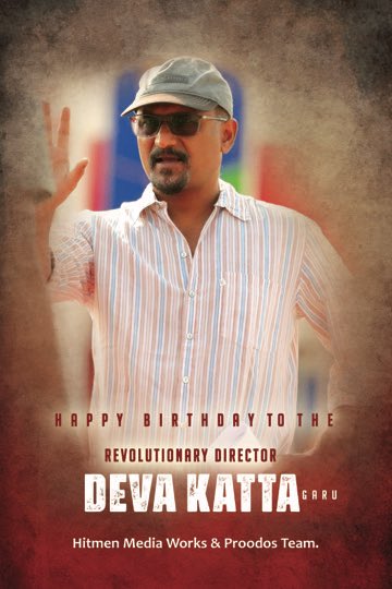 Wishing my fav <a href="/devakatta/">deva katta</a> sir, an amazing birthday. Love you sir❤️