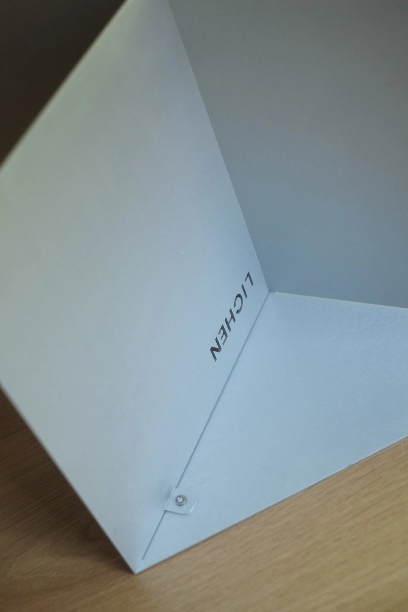 why did lichen stamp their ugly logo on their products