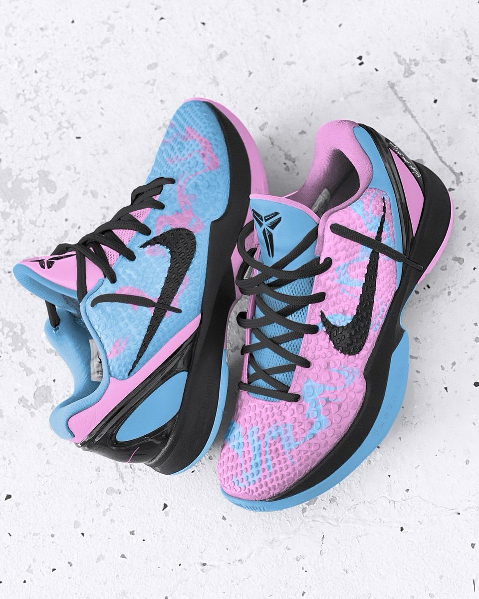 Nike Kobe 6 Protro “Cotton Candy” 🍭 

📸 IG: dope_don_designs