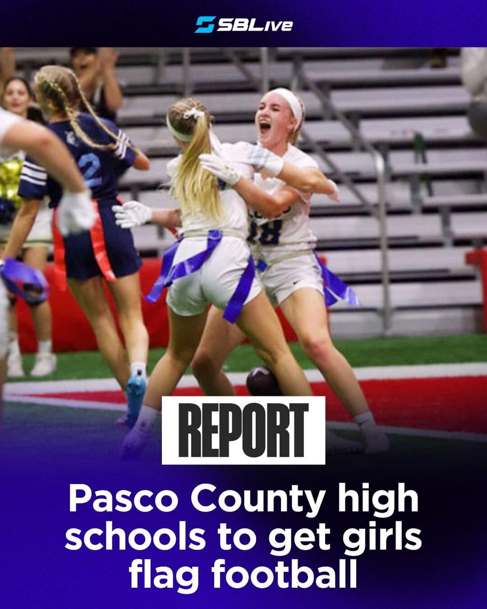 Pasco County School Board Superintendent Kurt Browning confirmed that girls high school flag football would be included in the upcoming budget for the 2024-2025 school year 🏈 STORY: highschool.athlonsports.com/florida/2024/0…