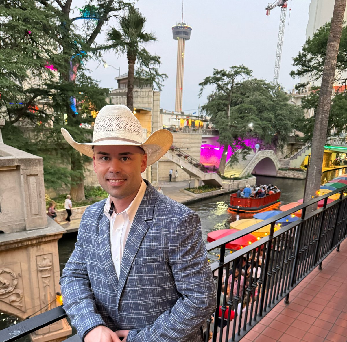 The beautiful San Antone Riverwalk, not far from the @TexasGOP Convention. #MAGA