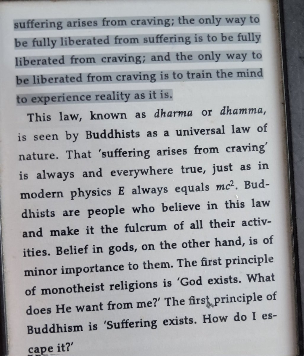 Akhi160791Yadav's tweet image. Gautama Buddha encapsulared his teaching in a single law :
#BUDDHA #EnlightenedOne