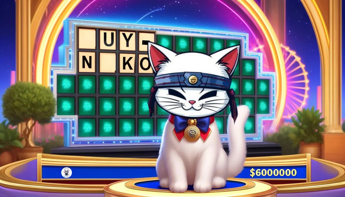 🐋Greetings Krill Eaters🐋

TGIF 🥳

How about a little <a href="/WheelofFortune/">Wheel of Fortune</a> ? 😏

Can you guess what it is? 😼

<a href="/Neko_onbase/">Neko</a> 

t.me/NEKObase1

Phwaaaaargh! 🐳🐳🐳

#WheelOfFortune