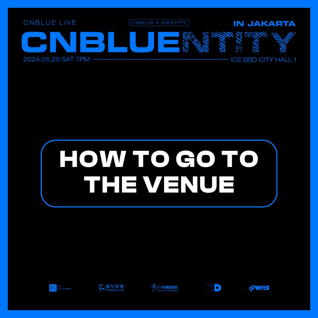 99wayspro's tweet photo. [VENUE INFO]

🎸 Ready to rock with #CNBLUENTITYinJKT? Here's how you can get to the venue! 🚗🚌🚶‍♂️

📍 Venue: [ICE BSD CITY HALL 1]

Tickets are available at https://t.co/xsHDKDOh7H

#CNBLUE #씨엔블루 #CNBLUENTITY
#CNBLUENTITYinJKT https://t.co/LgB0iy5PYI
