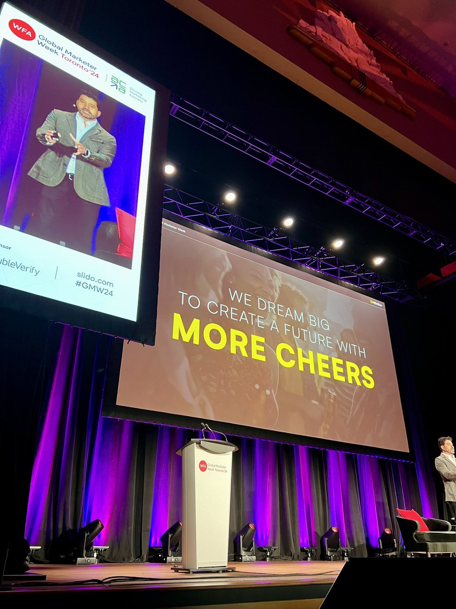 #MoreCheers with @abinbev @MarcelMarcondes #WFA #GMW2024
