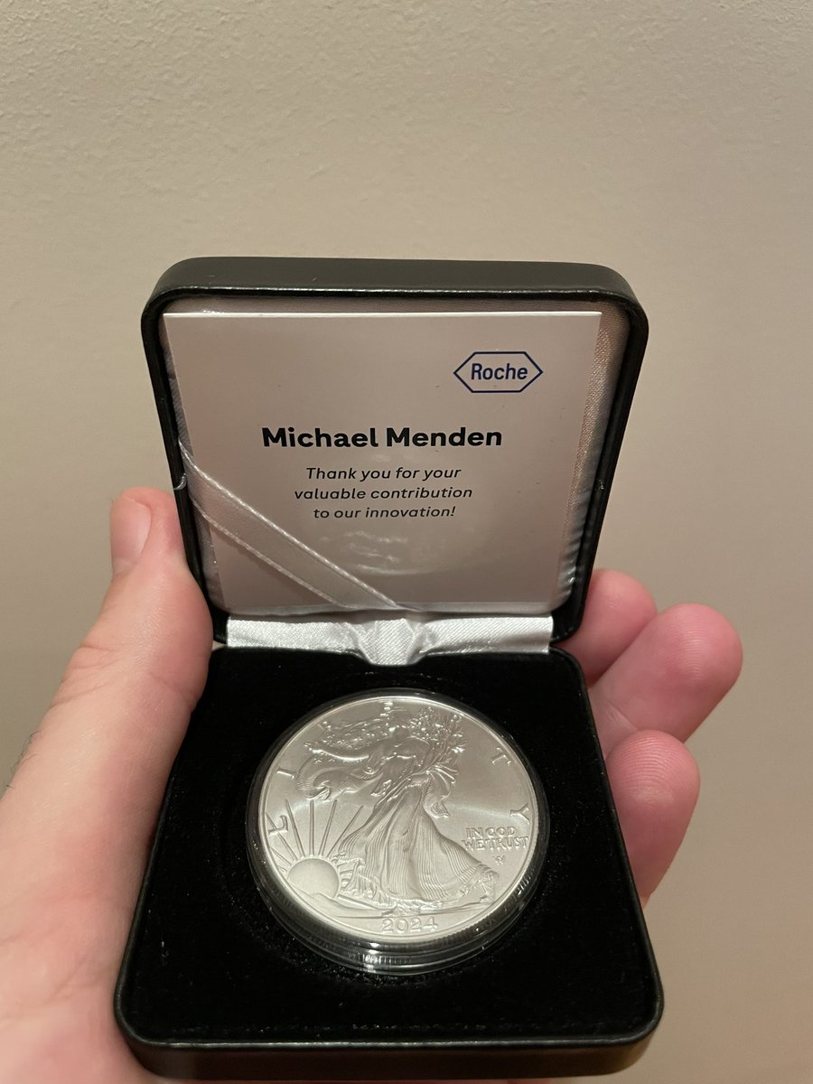 Michael Menden (@mendenmichael) on Twitter photo Feeling honored for having received an Roche Inventor Silver Medal ๐พ๐ thanks <a href="/MariaBordukova/">Maria Bordukova</a> , <a href="/nikitamakaro/">Nikita Makarov</a> , Raul and <a href="/fschmich/">Fabian Schmich</a> <a href="/Roche/">Roche</a> <a href="/UniMelb/">University of Melbourne</a> <a href="/HelmholtzMunich/">Helmholtz Munich | @HelmholtzMunich</a> Feeling honored for having received an Roche Inventor Silver Medal ๐พ๐ thanks <a href="/MariaBordukova/">Maria Bordukova</a> , <a href="/nikitamakaro/">Nikita Makarov</a> , Raul and <a href="/fschmich/">Fabian Schmich</a> <a href="/Roche/">Roche</a> <a href="/UniMelb/">University of Melbourne</a> <a href="/HelmholtzMunich/">Helmholtz Munich | @HelmholtzMunich</a>