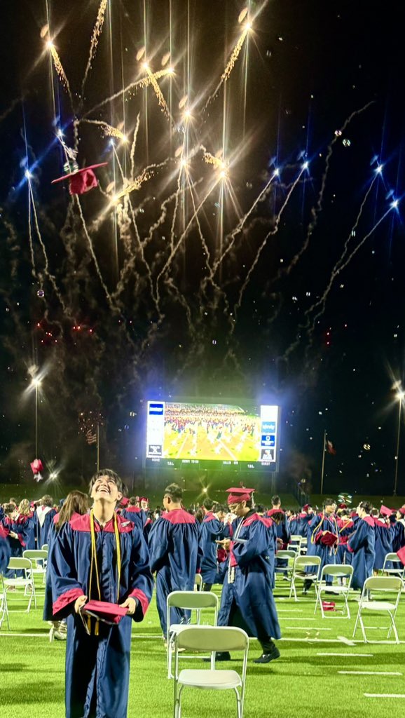 It’s a great day to be a Falcon graduate! Congratulations! 🎉 🎓@TompkinsHS @katyisd #graduation