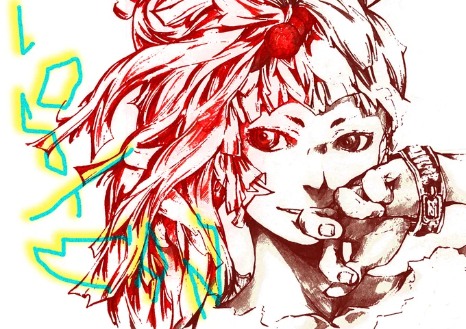 超前に描いたウチのクソガキ。良い思い出じゃ 