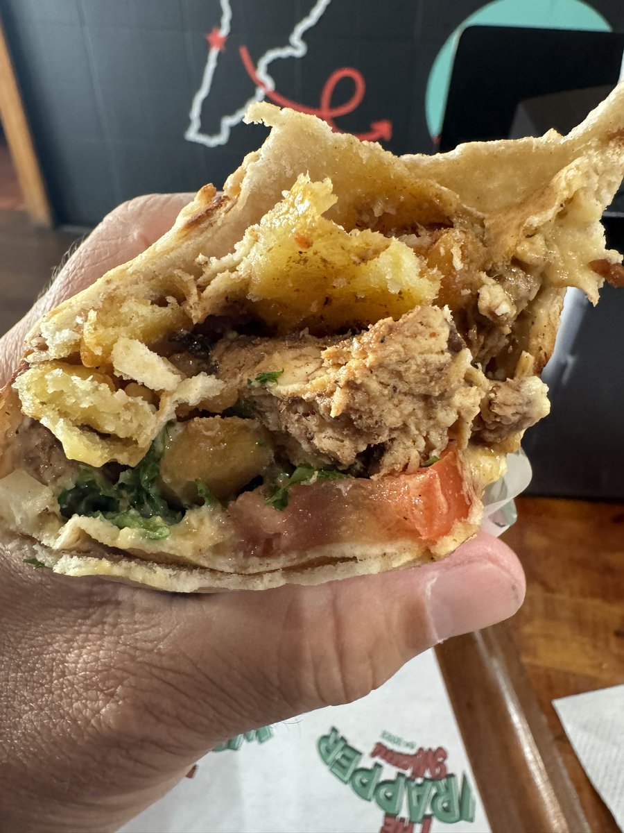 The Wrapper Miami - Best wraps in #Miami On Collins avenue and 71st st - I got the hummus wrap with chicken so delicious!! Ah yeah. VFC’s Travels on YouTube