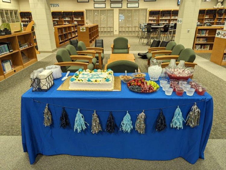 HMS would like to congratulate and thank Mr. Wilson &amp; Ms. Godsey for their years of service to our students at HMS as they set to retire from education! Their impact will forever remain and they will always be a Husky! #OurHuskyWay #EveryDayIsAnOpportunity #DoGreatThings
