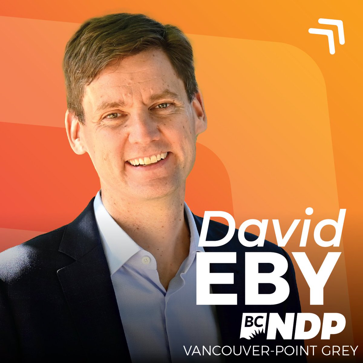 We’re delighted to welcome Premier David Eby as our BC NDP candidate in Vancouver-Point Grey. First elected in 2013 and re-elected twice, David is the former Attorney General and Minister of Housing. He's taking real action to help you so you can build a good life in BC.