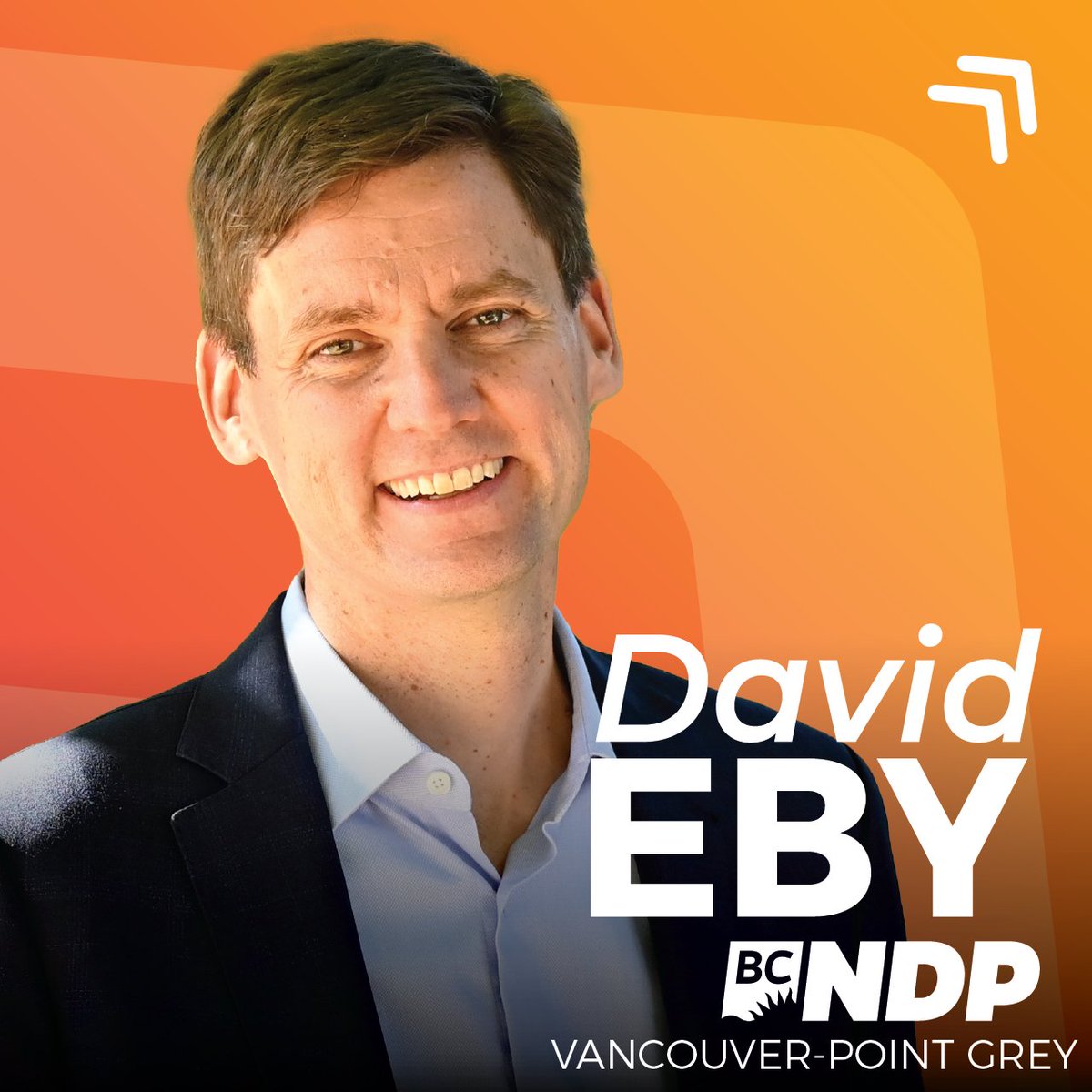 bcndp's tweet photo. We’re delighted to welcome Premier David Eby as our BC NDP candidate in Vancouver-Point Grey. First elected in 2013 and re-elected twice, David is the former Attorney General and Minister of Housing. He's taking real action to help you so you can build a good life in BC. https://t.co/bAFtdLeAAf