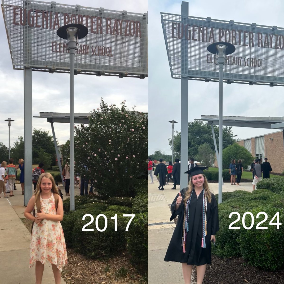 I’m proud of her. She has been accepted into the College of Education at Texas A&amp;M University, College Station. Thank you Denton ISD and all the teachers who saw she was more than just a score. Shes a brilliant young mind with a grand future in front of her!