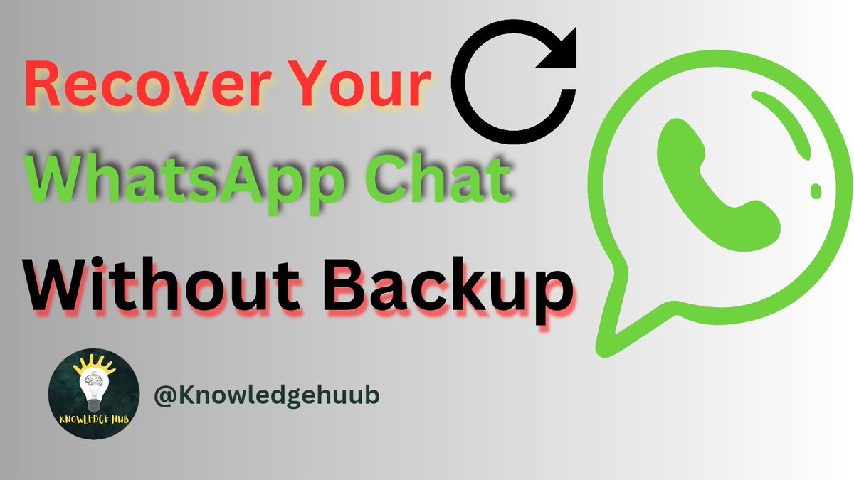 واٹس ایپ سے اگر آپ کی کوئی چیٹ مکمل ڈیلیٹ ہو گئی ہے ۔ آپ کے پاس گوگل میں اس کا بیک اپ بھی نہیں ہے۔ تو پھر بھی آپ اس چیٹ کو واپس لا سکتے ہیں ۔ آپ کو کسی بھی جی میل بیک اپ کی ضرورت نہیں ہے۔

اس کے لیے آپ اپنے موبائل میں 'My File'  کو اوپن کرلیں  پھر انٹرنل سٹوریج میں چلے جائیں ۔