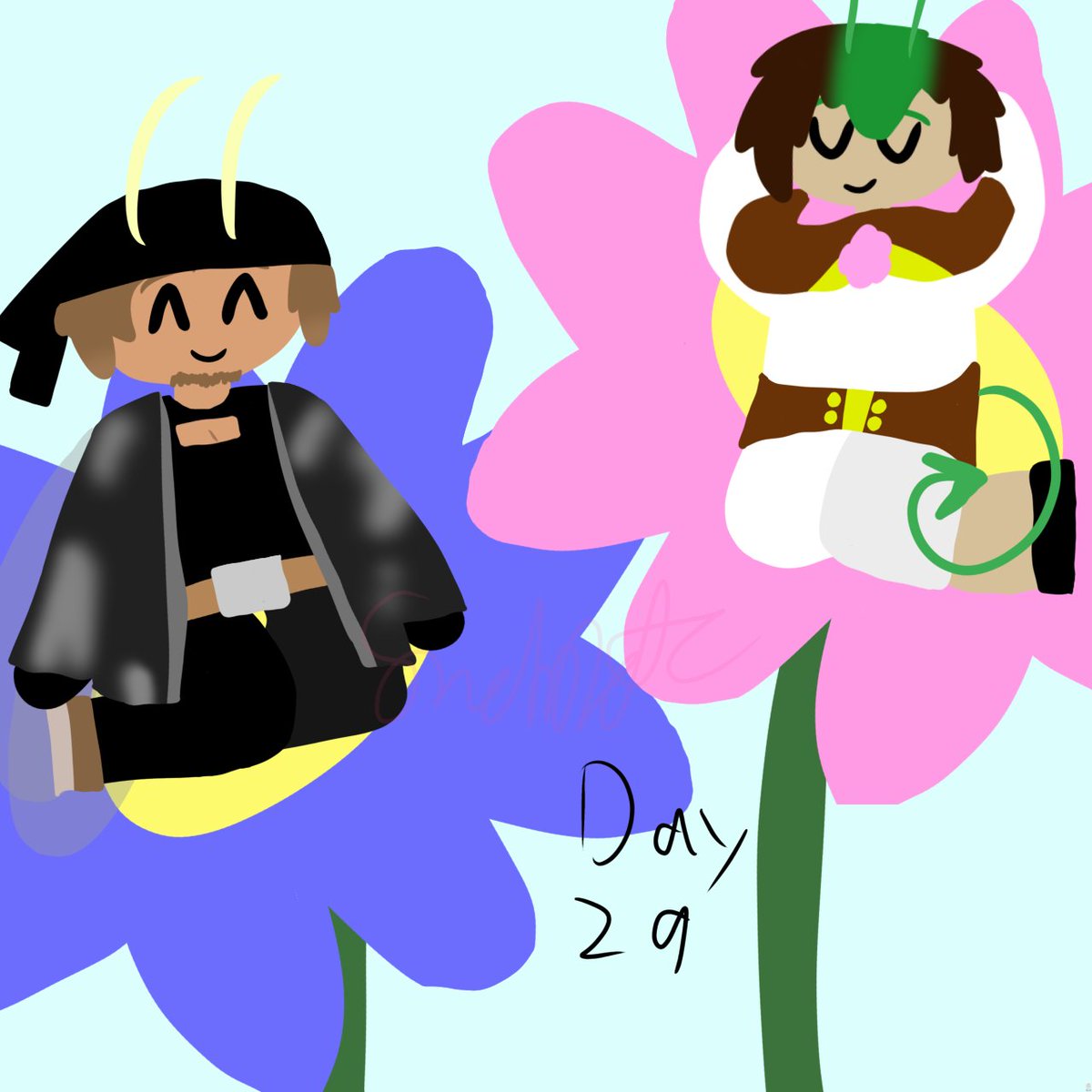 Hermit a day may but I draw every hermit with Joel because I’m drawing Joel everyday anyway day 29
Hypno!
They’re both just really bug coded :)
#hermitaday #hermitadaymay