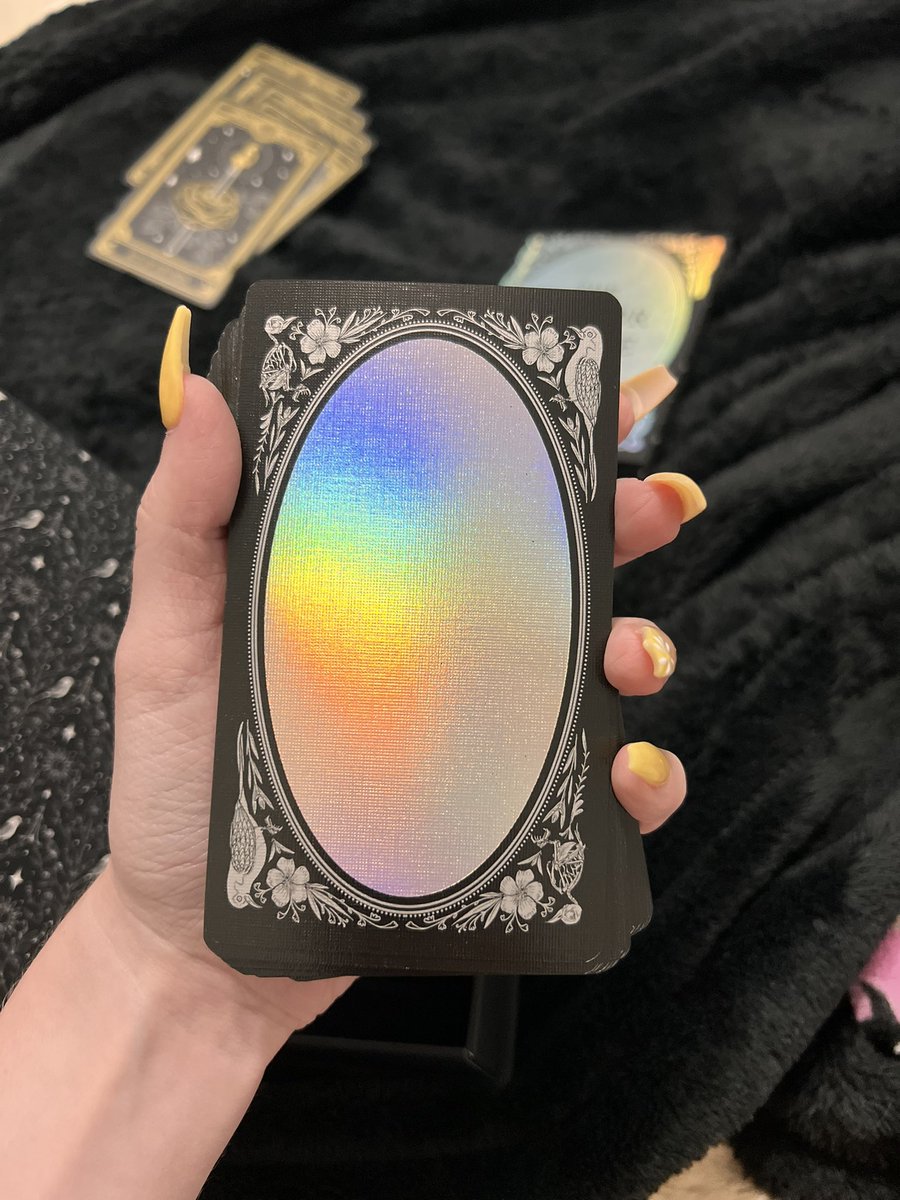 _AsToldByVenus's tweet photo. new tarot &amp; oracle duo alert 🖤 https://t.co/TZt73w5LzS